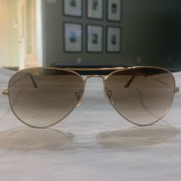 Ray Ban Aviator | Gradient + Gold | Standard Size